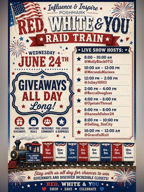 Accessories - Influence & Inspire Raid Train!